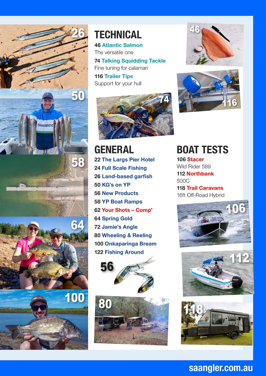 South Australian Angler Preview Pages