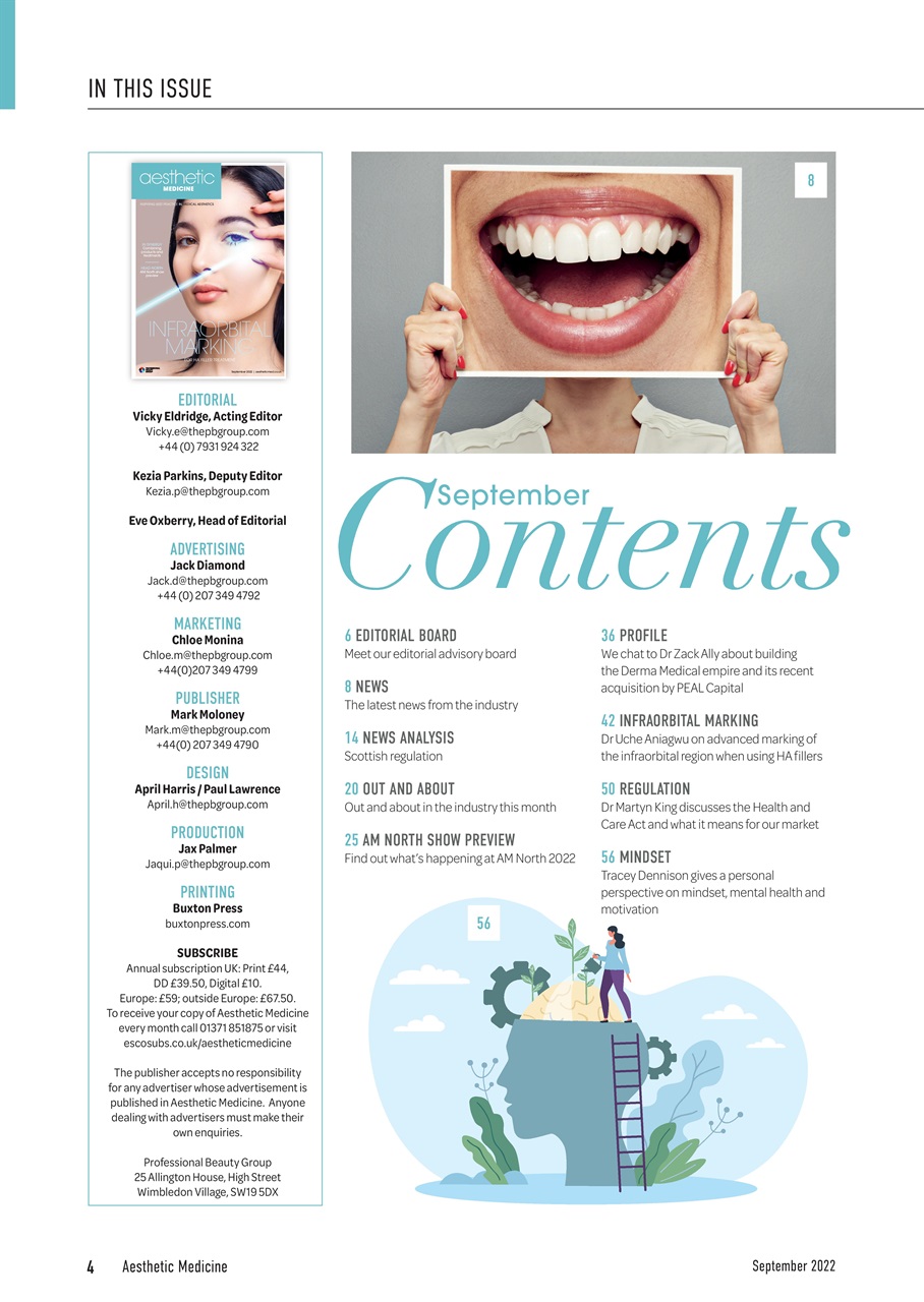 Aesthetic Medicine Preview Pages