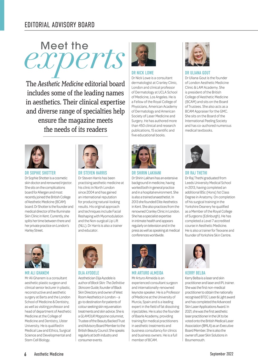 Aesthetic Medicine Preview Pages