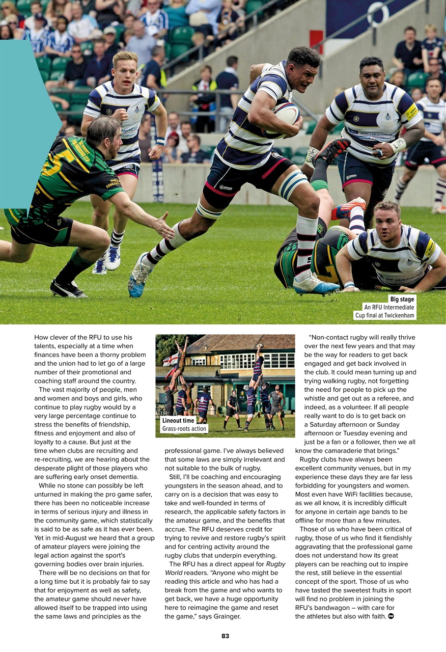 Rugby World Preview Pages