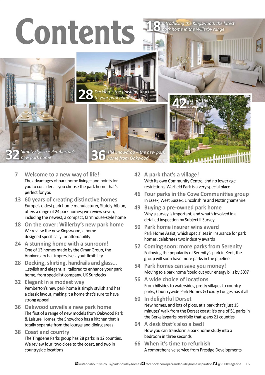 Buying your Perfect Park Home Preview Pages