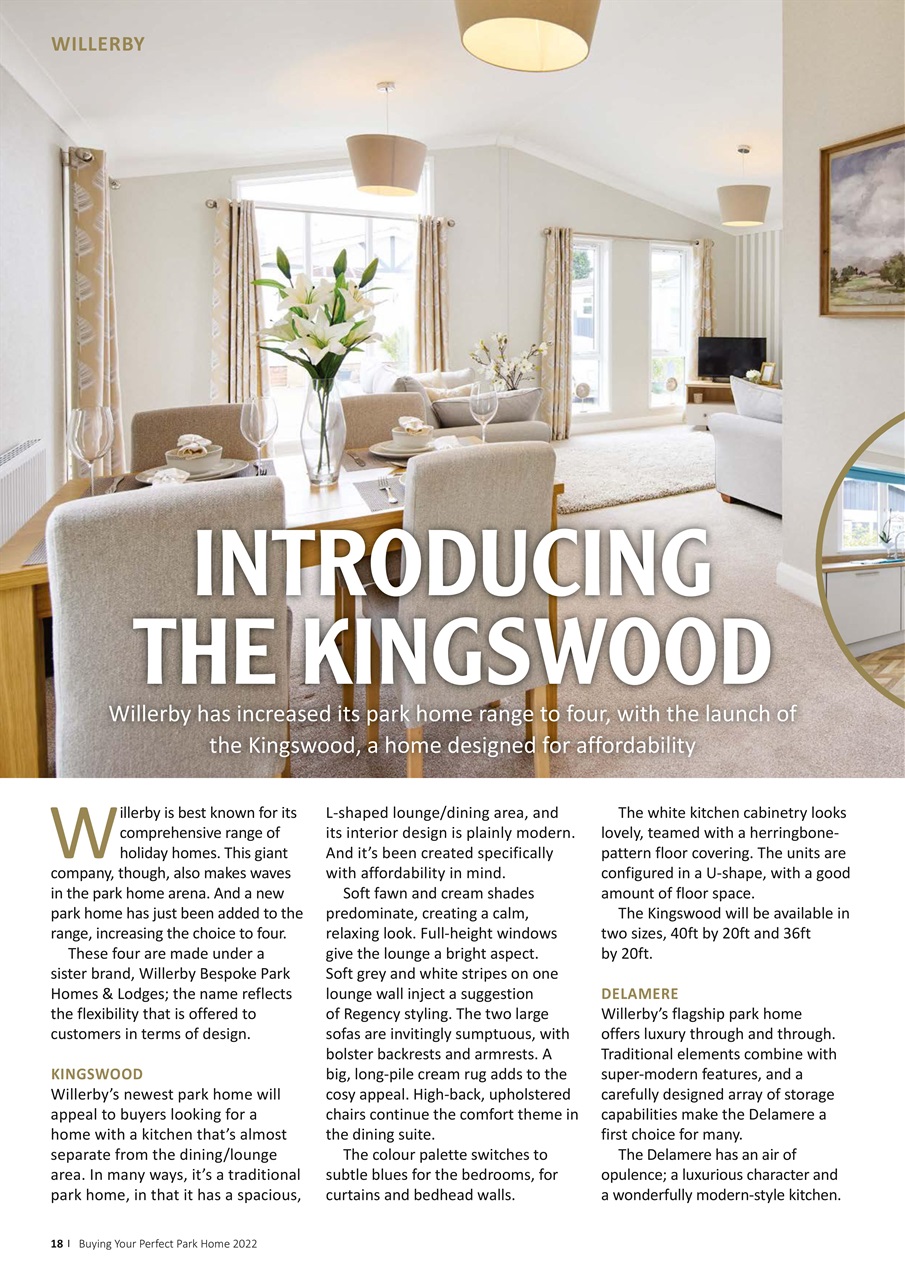 Buying your Perfect Park Home Preview Pages