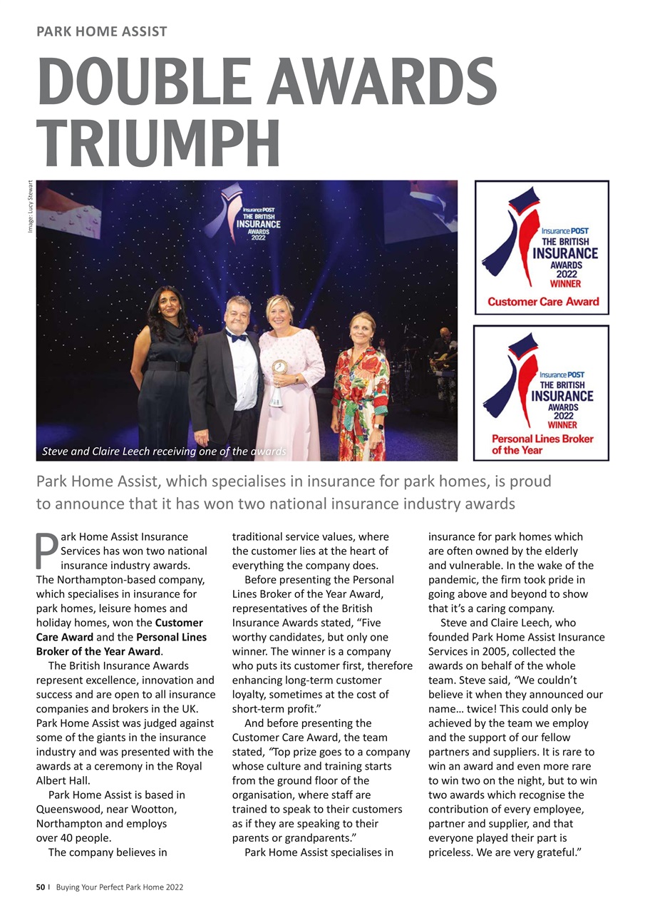 Buying your Perfect Park Home Preview Pages