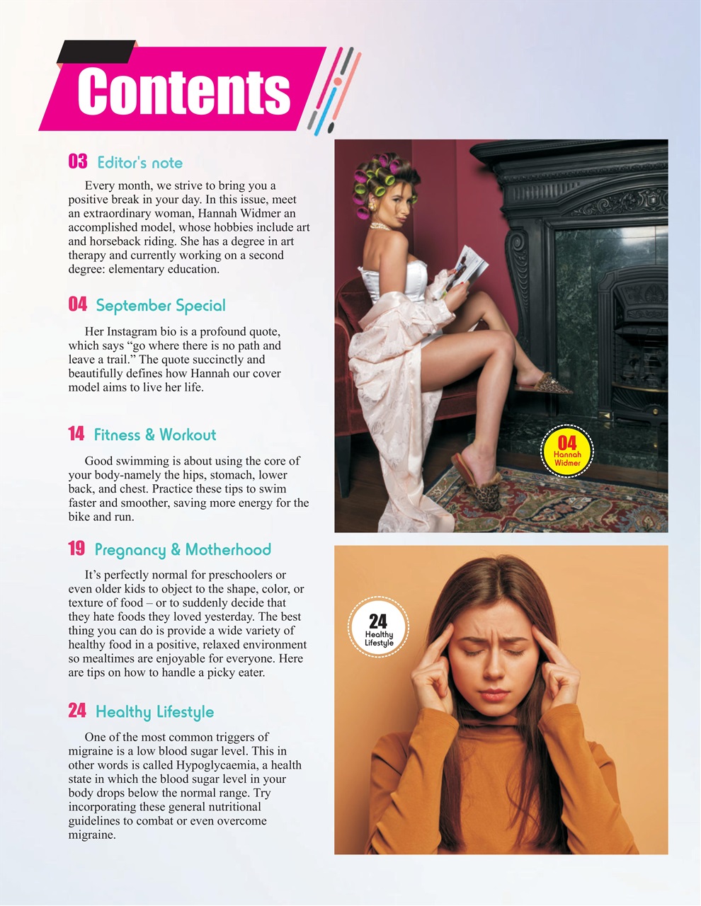 Women Fitness Preview Pages