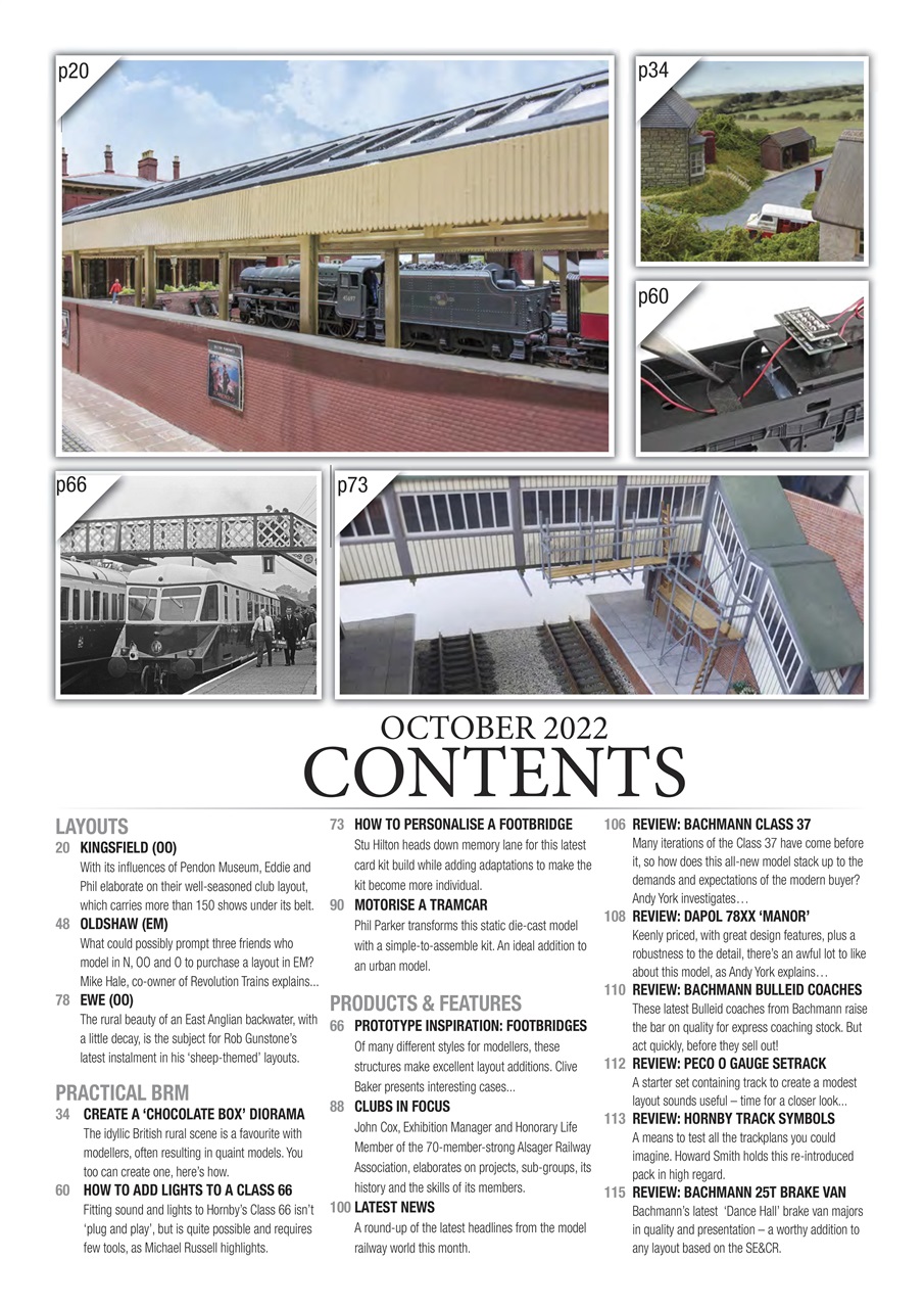 British Railway Modelling (BRM) Preview Pages