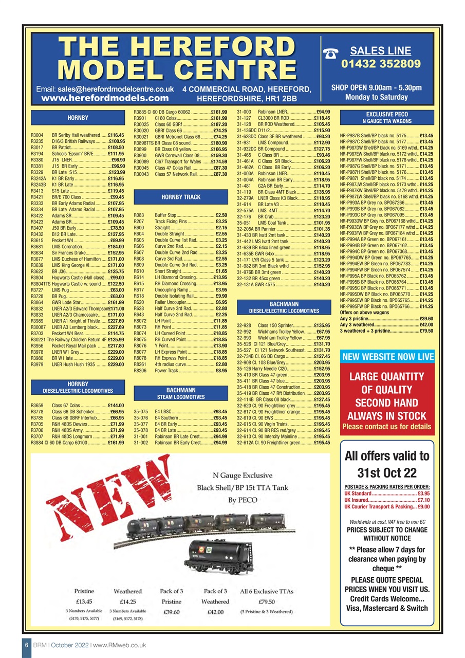 British Railway Modelling (BRM) Preview Pages