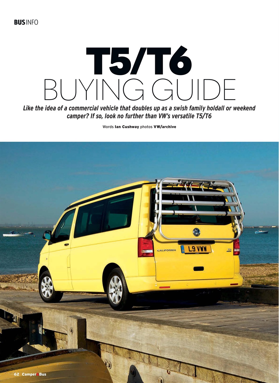 VW Camper Preview Pages