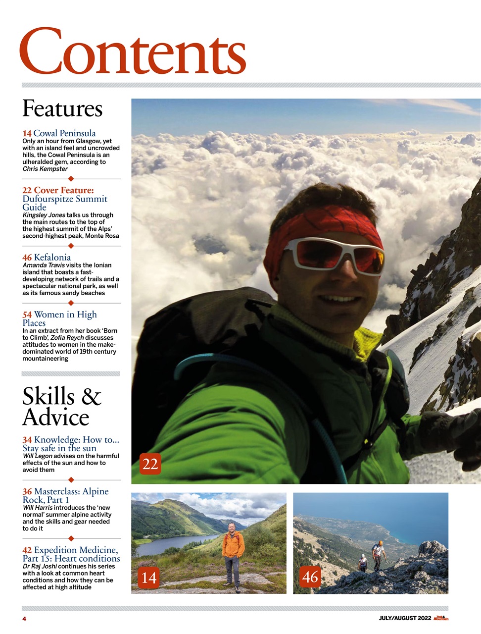 Trek & Mountain Magazine Preview Pages