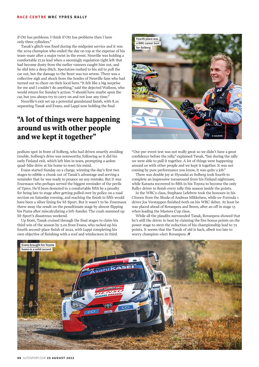 Autosport Preview Pages