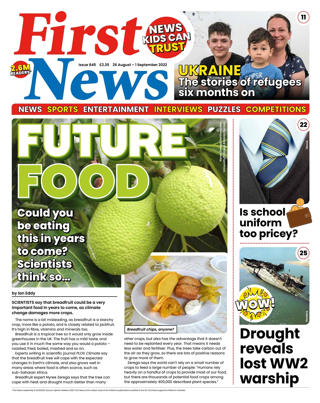 First News Preview Pages