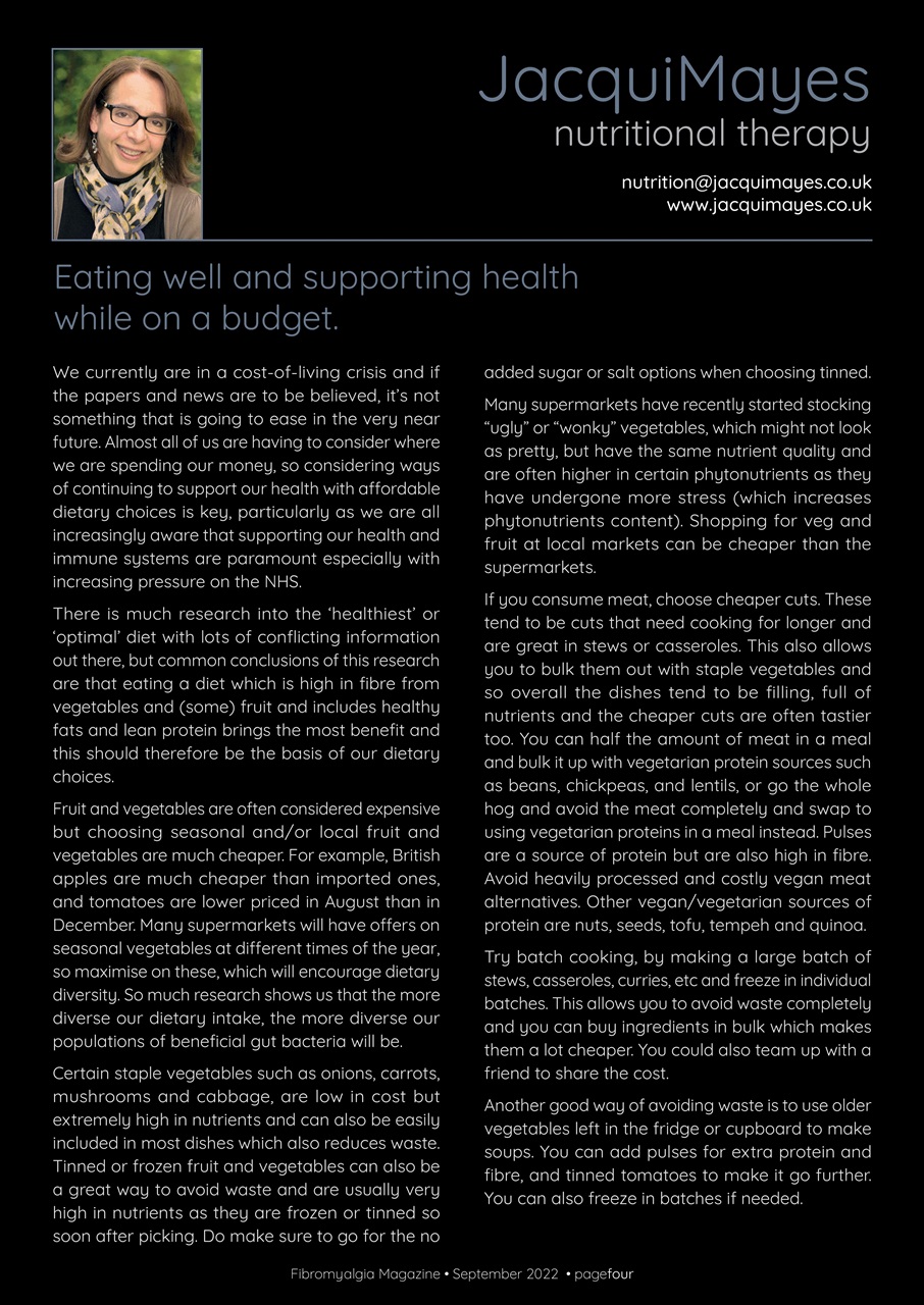 Fibromyalgia Magazine Preview Pages