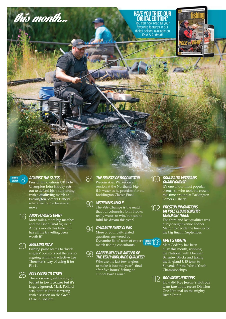 Match Fishing Preview Pages