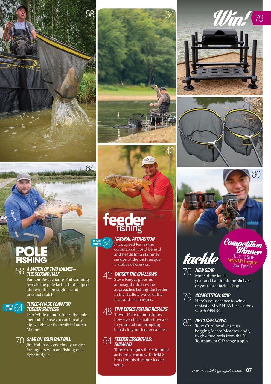 Match Fishing Preview Pages