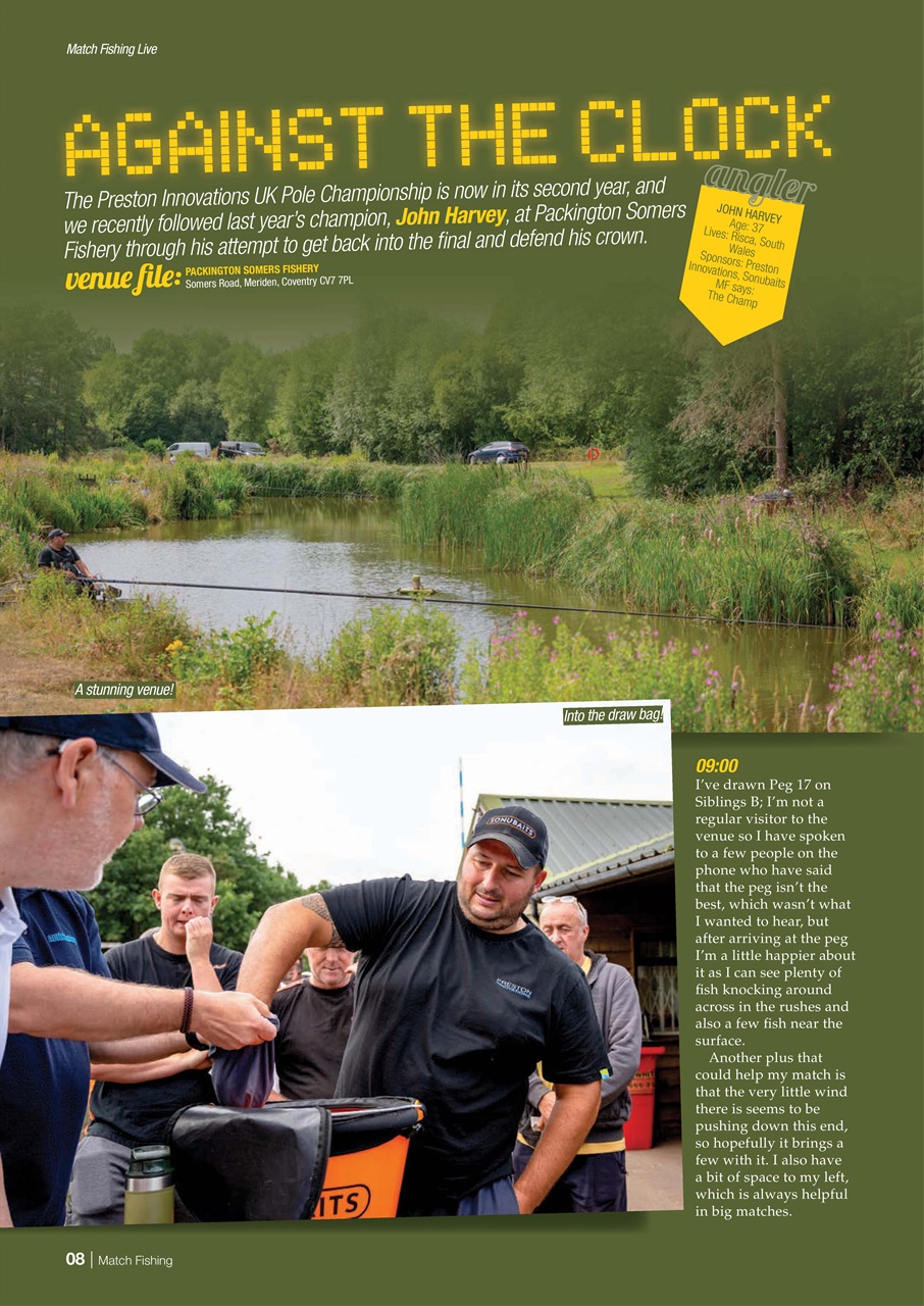 Match Fishing Preview Pages
