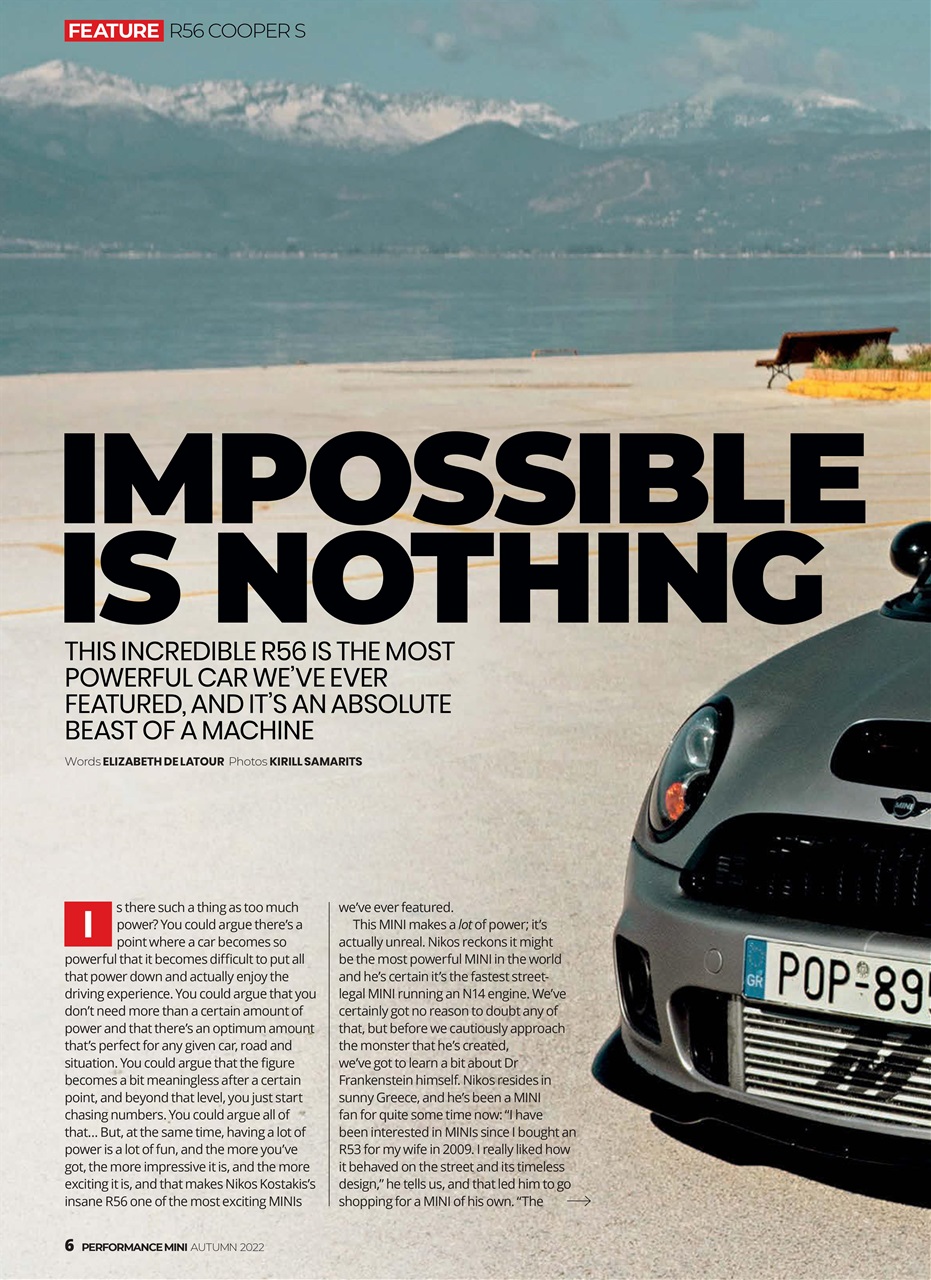 Performance Mini Preview Pages