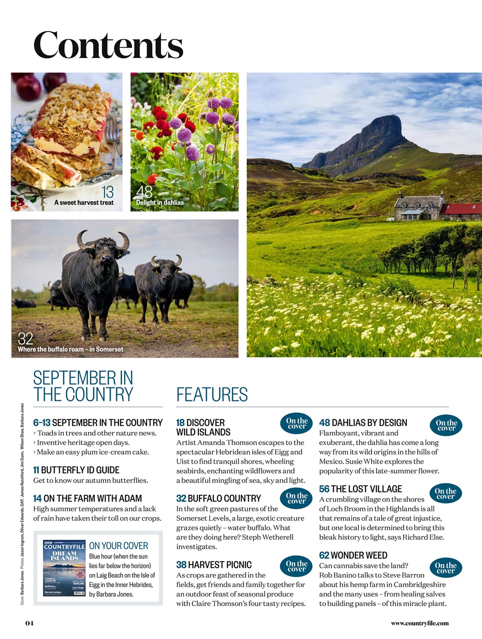 BBC Countryfile Magazine Preview Pages