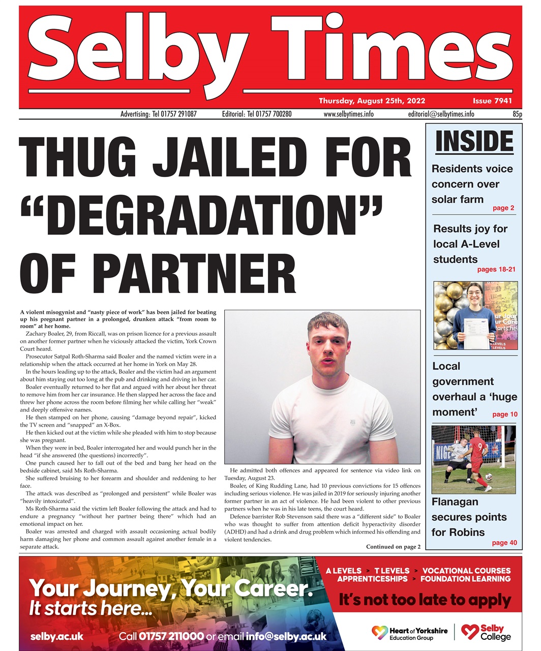 Selby Times Preview Pages