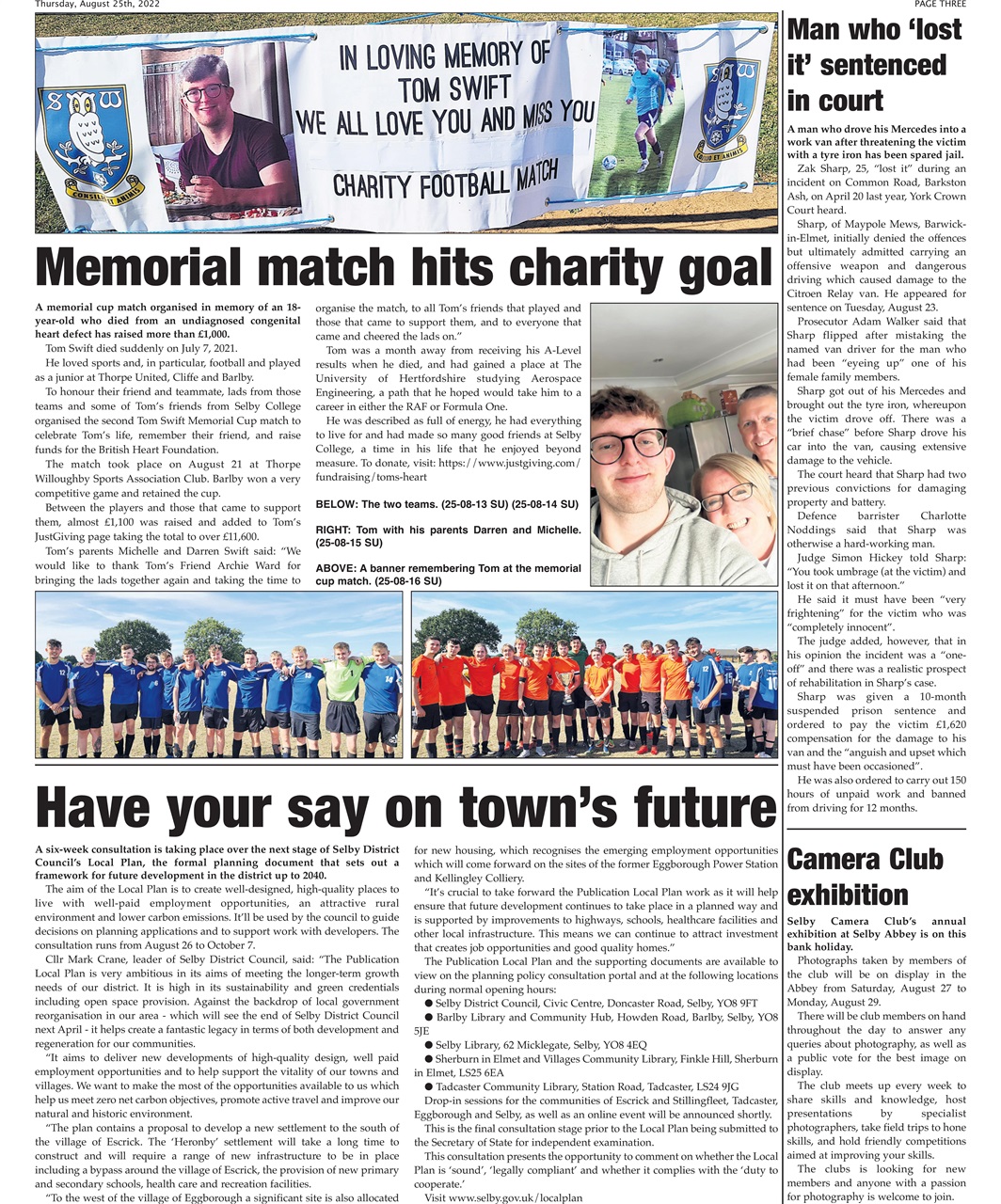 Selby Times Preview Pages