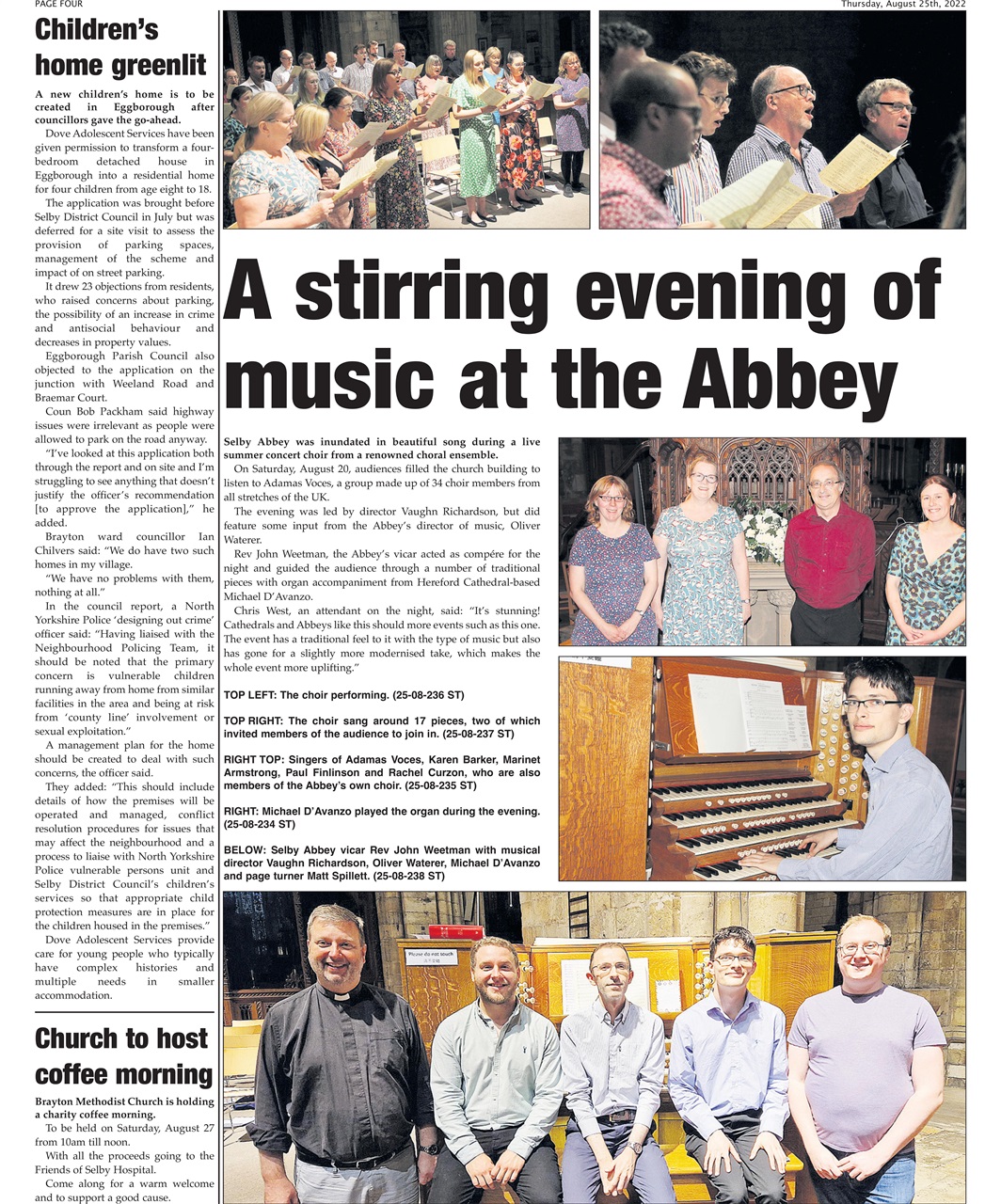 Selby Times Preview Pages