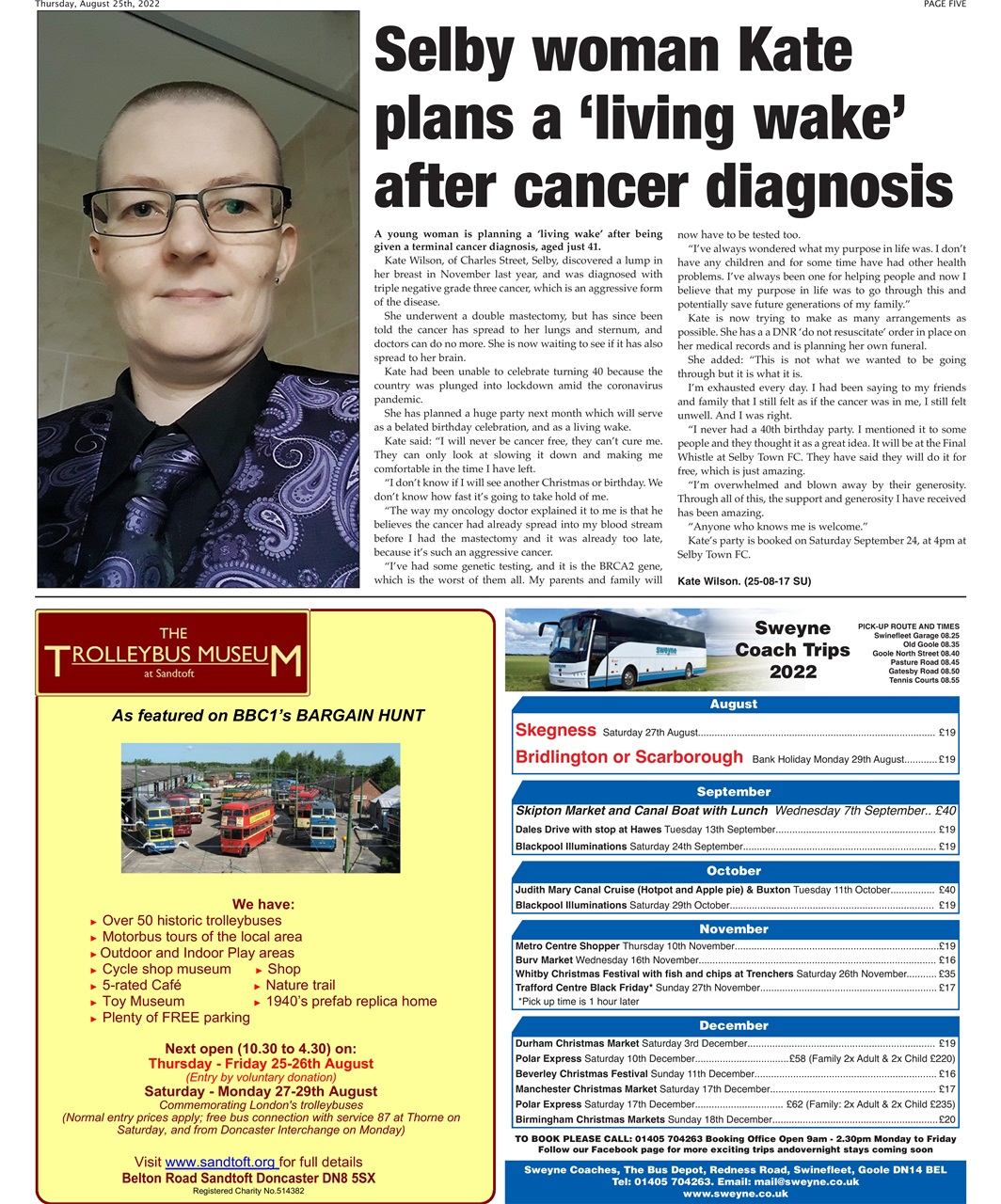 Selby Times Preview Pages