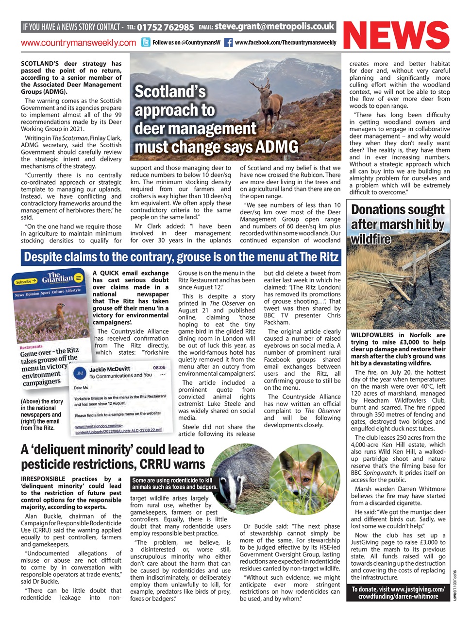 Countryman's Weekly Preview Pages