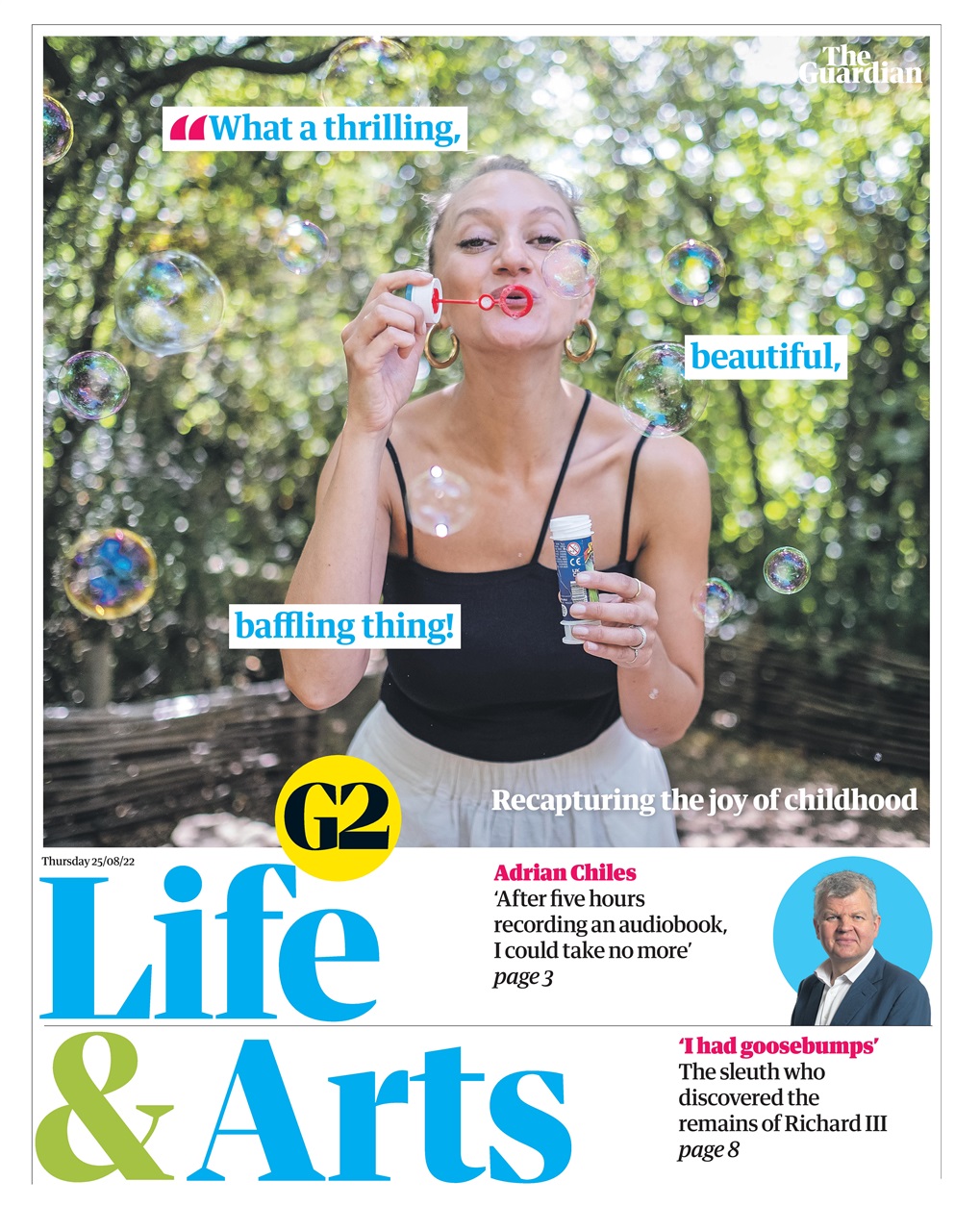 The Guardian Newspaper Preview Pages