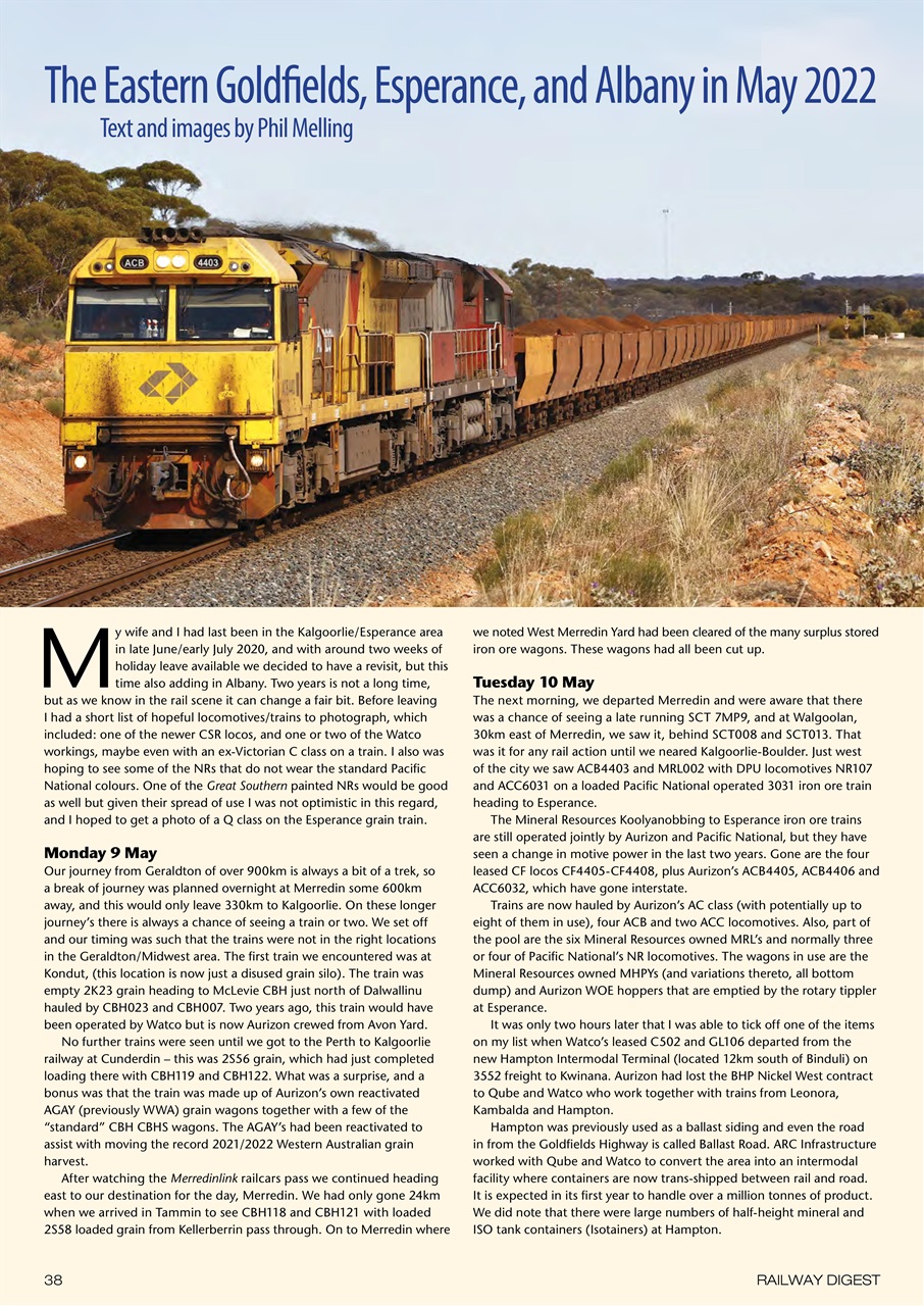 Railway Digest Preview Pages