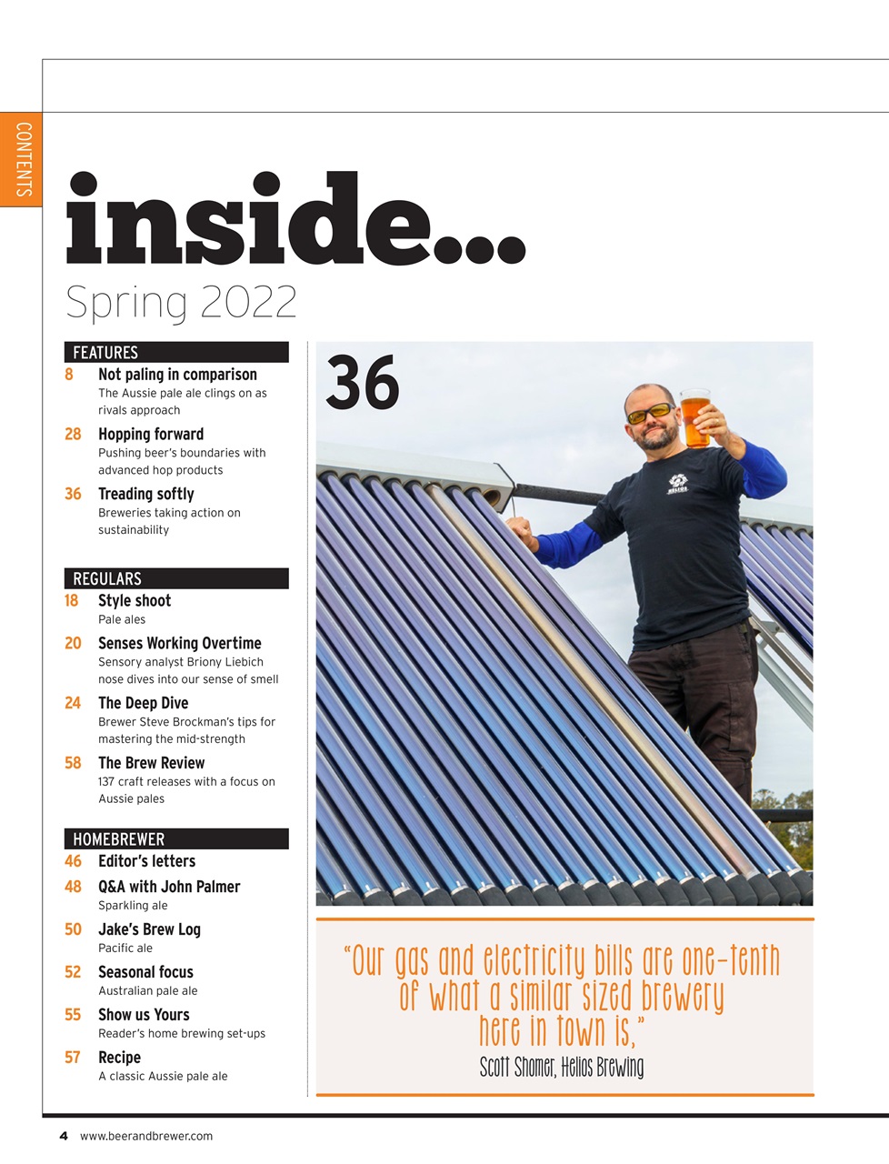 Beer and Brewer Preview Pages