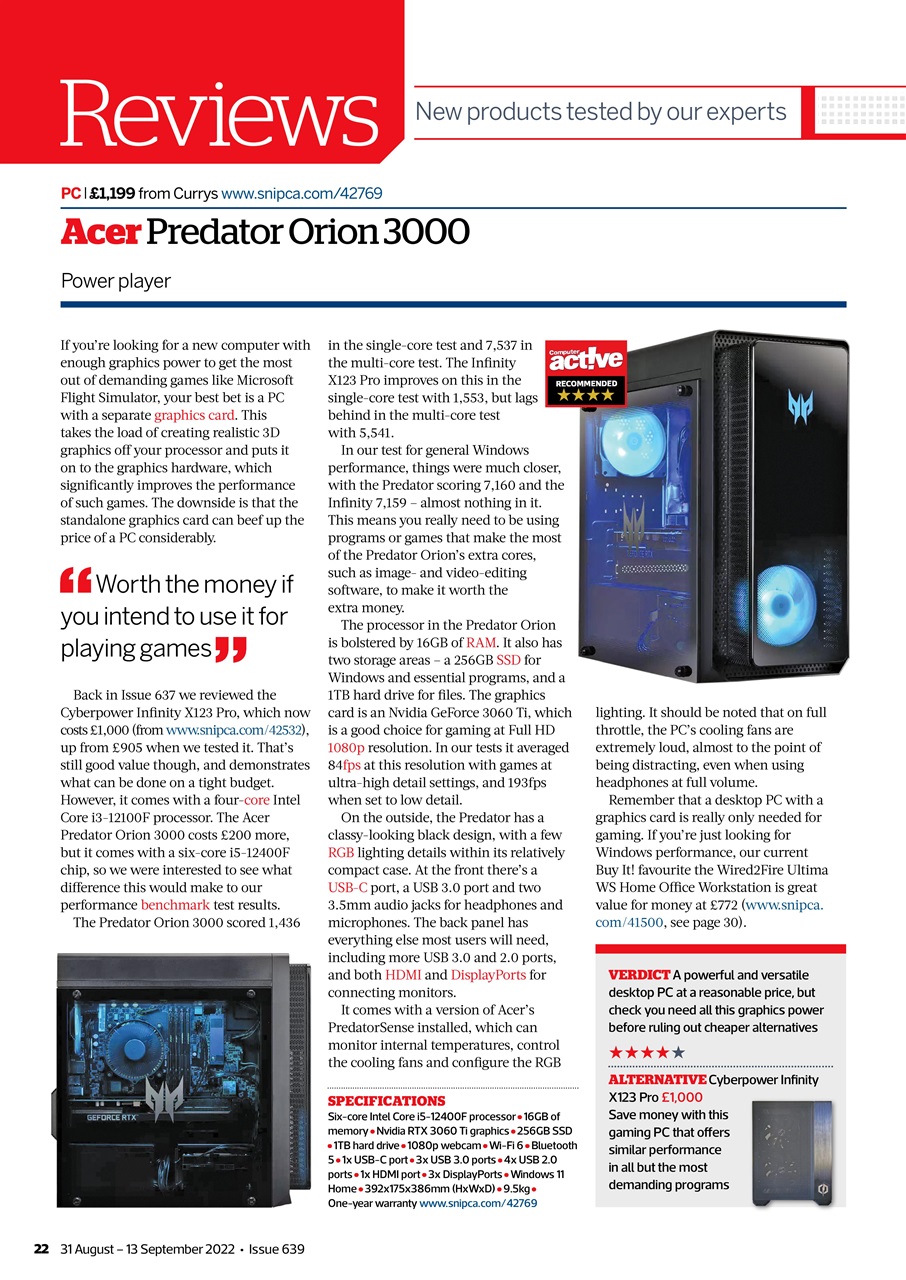 Computer Active Preview Pages