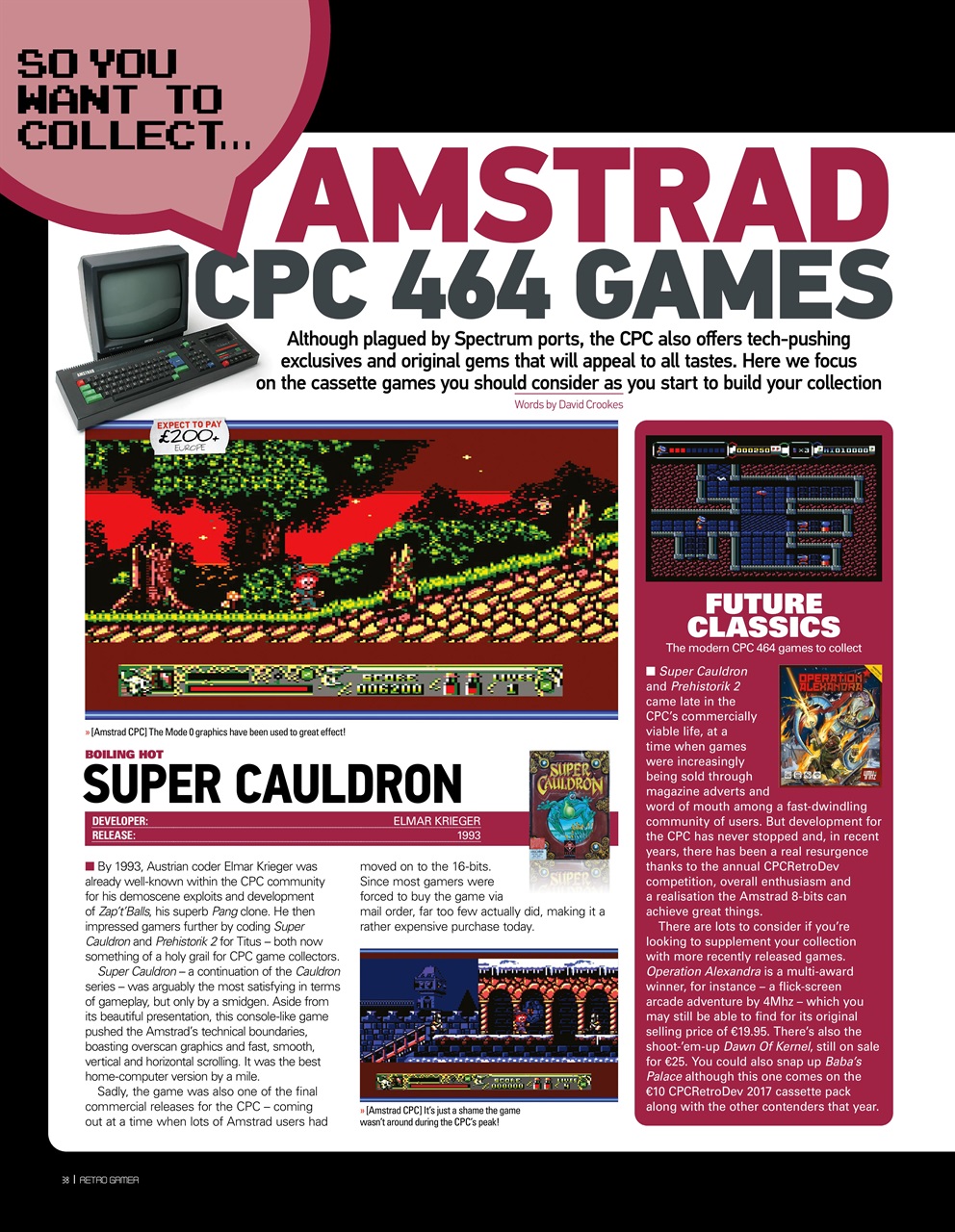 Retro Gamer Preview Pages