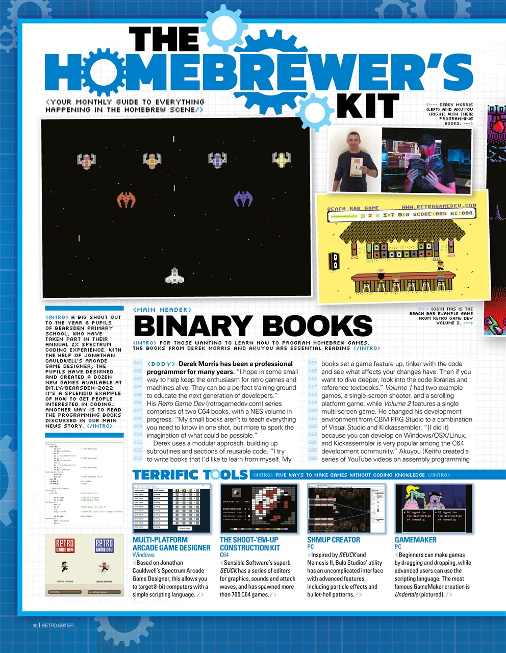 Retro Gamer Preview Pages