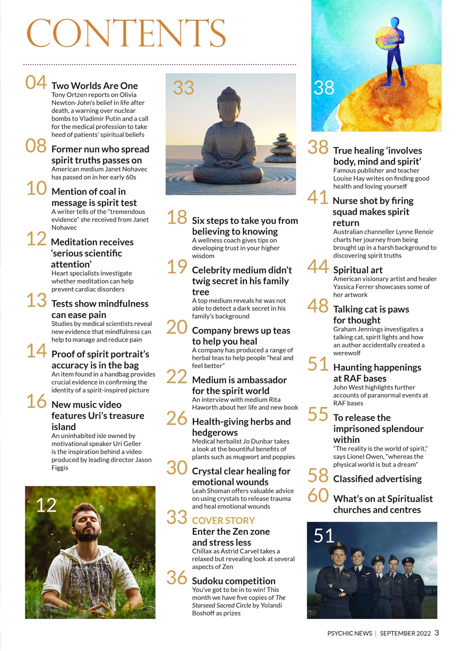 Psychic News Preview Pages