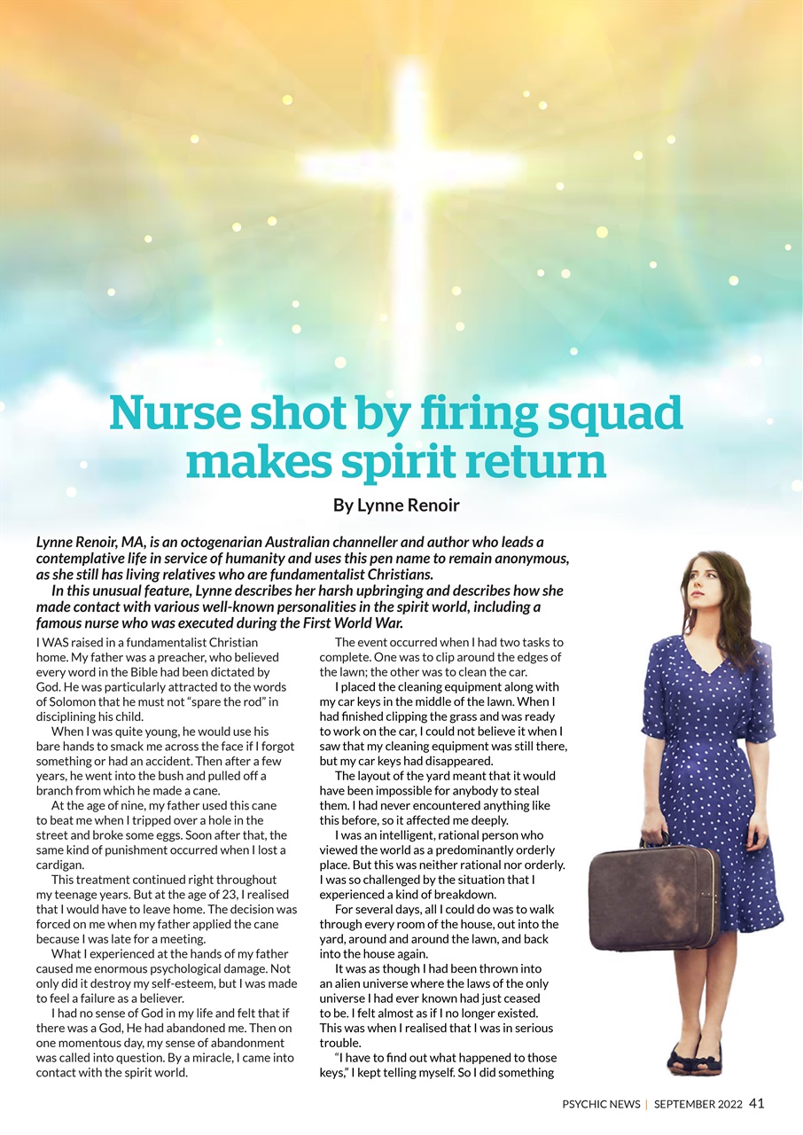 Psychic News Preview Pages