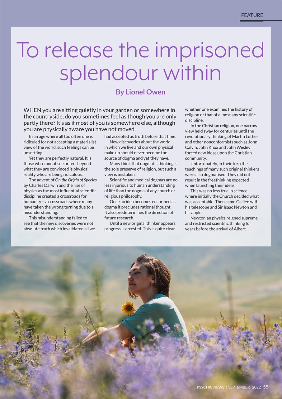 Psychic News Preview Pages