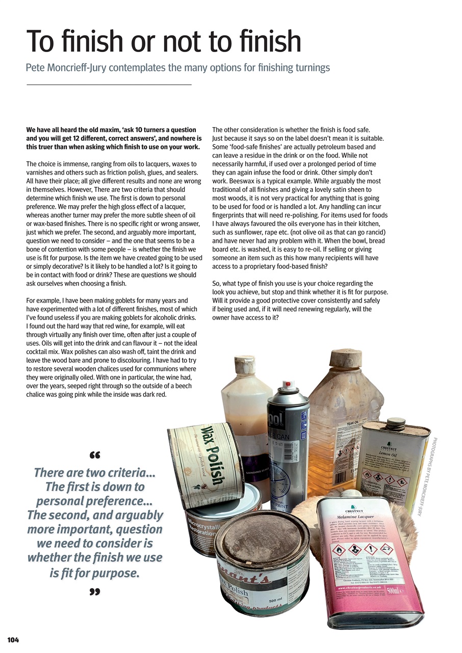 Woodturning Preview Pages