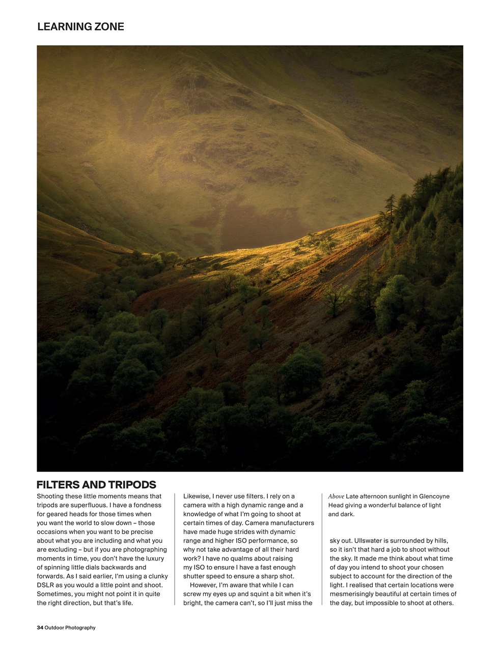 Outdoor Photography Preview Pages
