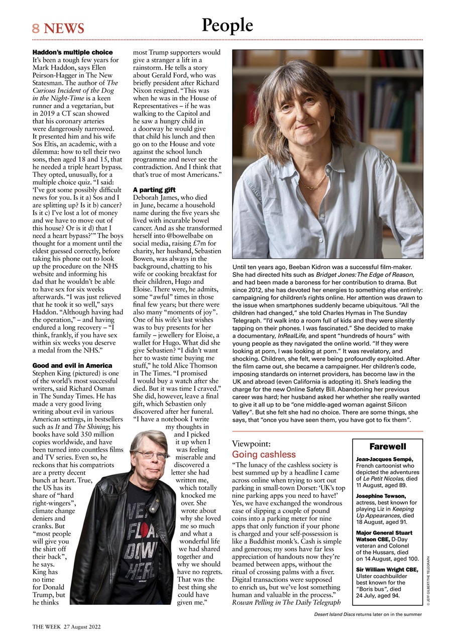 The Week Preview Pages