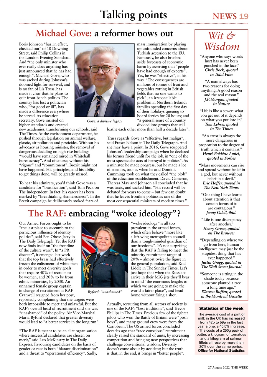 The Week Preview Pages