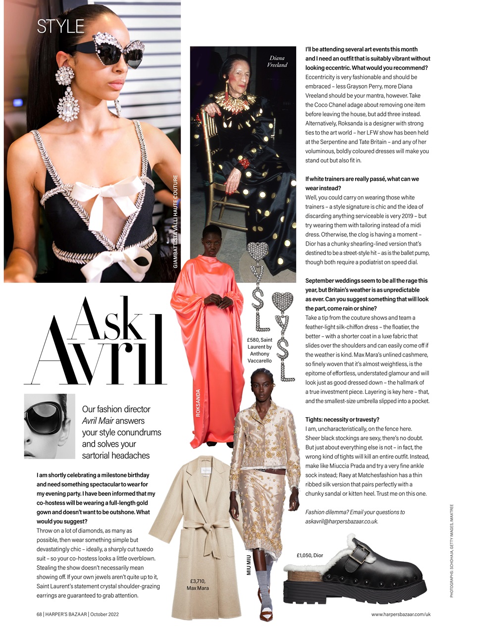 Harper's Bazaar Preview Pages