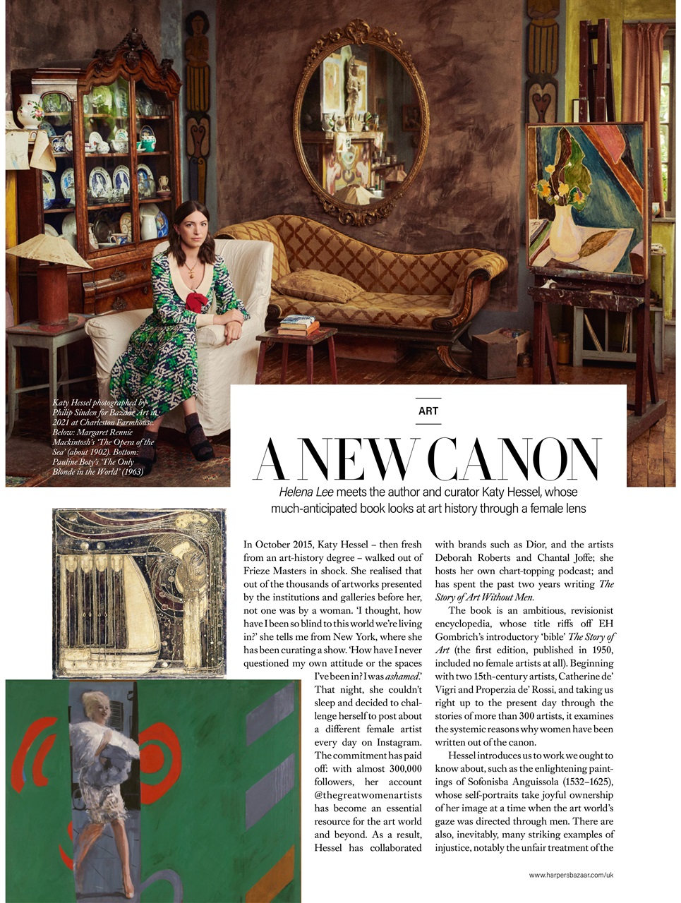 Harper's Bazaar Preview Pages