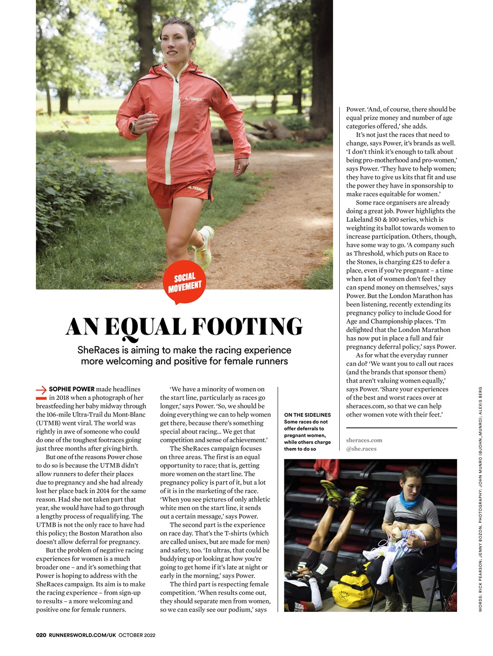 Runner's World Preview Pages