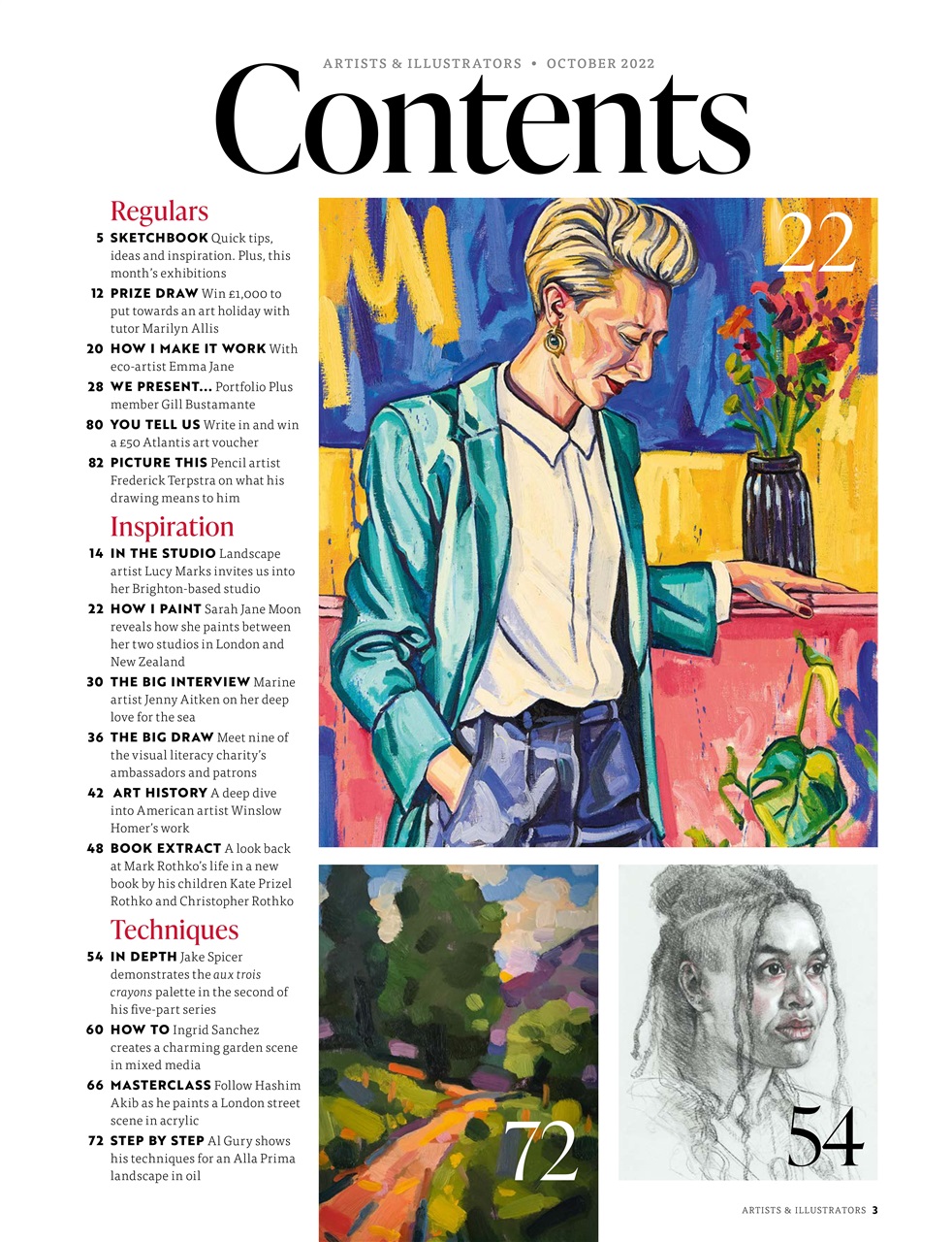 Artists & Illustrators Preview Pages