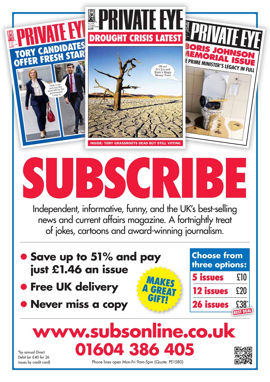 Private Eye Preview Pages