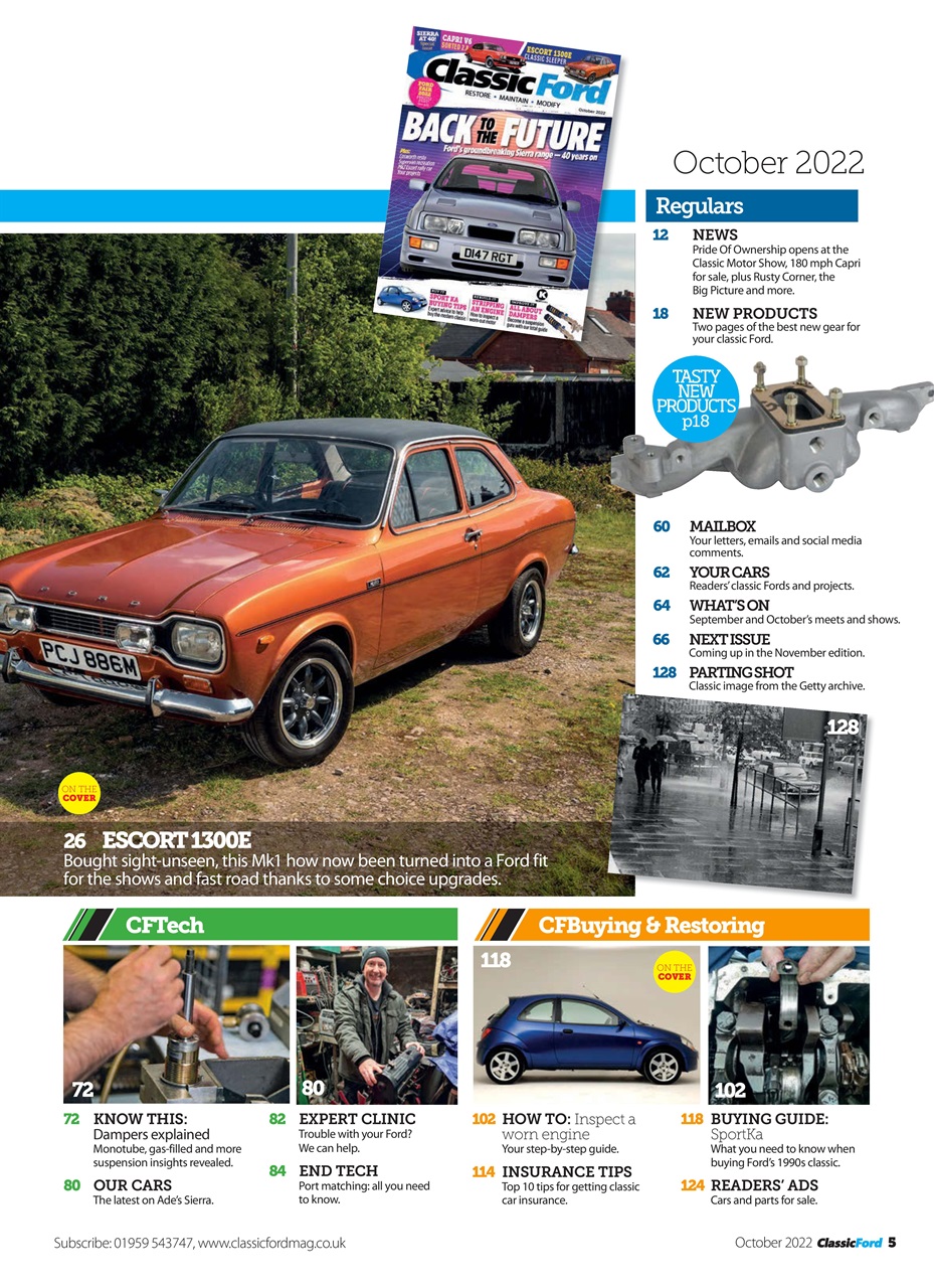 Classic Ford Preview Pages