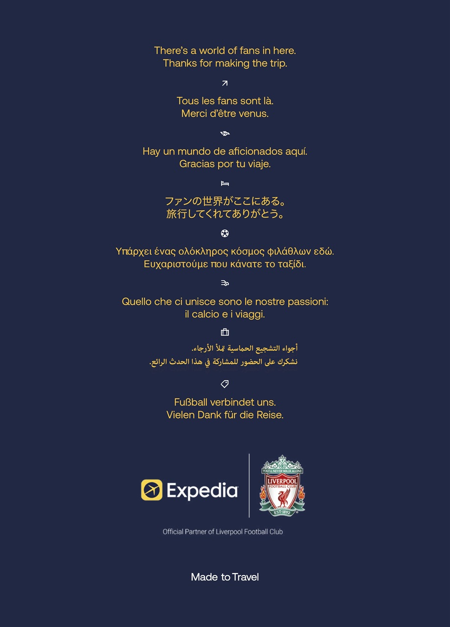 Liverpool FC Programmes Preview Pages