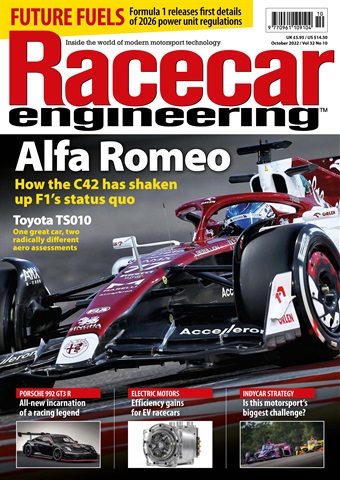 Racecar Engineering issue October 22