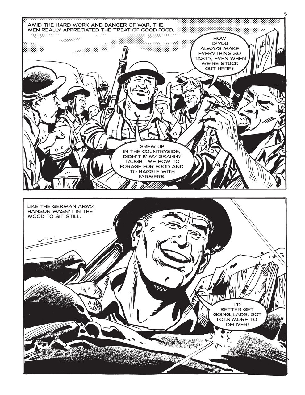 Commando Preview Pages