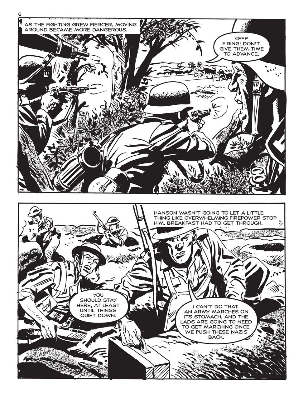 Commando Preview Pages