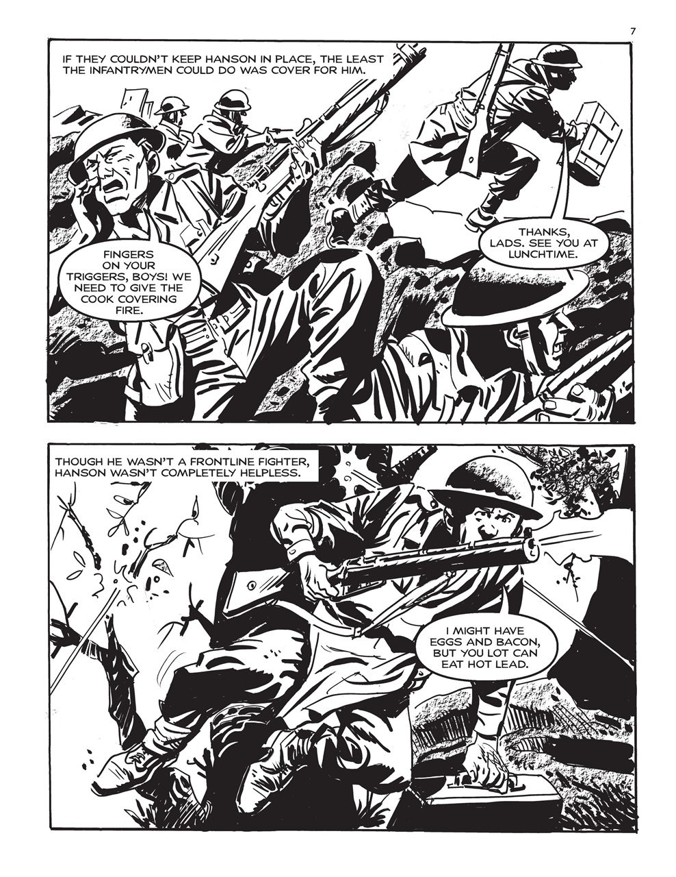 Commando Preview Pages