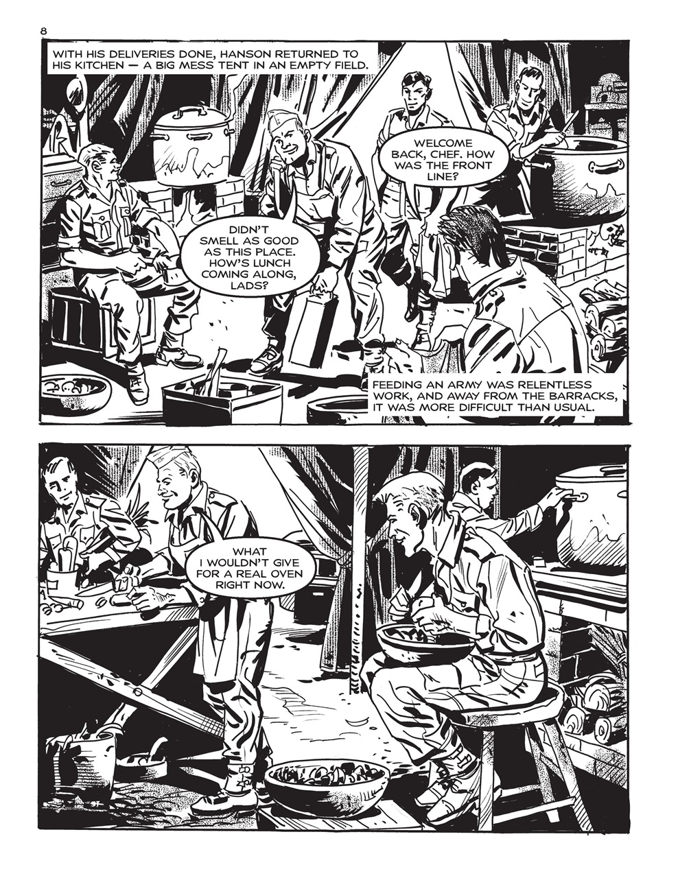 Commando Preview Pages